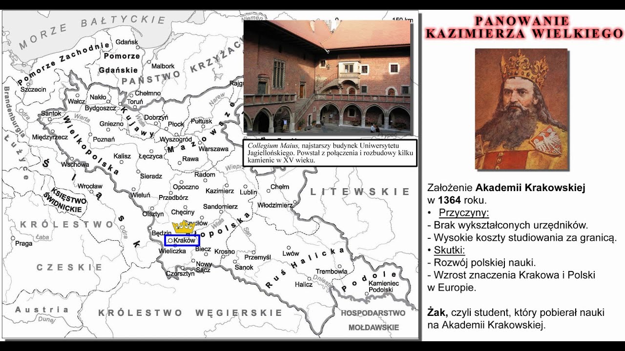 PANOWANIE KAZIMIERZA WIELKIEGO - LEKCJA DLA KLASY 4