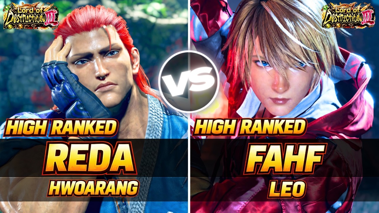T8 🔥 FAHF (Leo) vs REDA (Hwoarang) 🔥| Tekken 8 High Level Gameplay