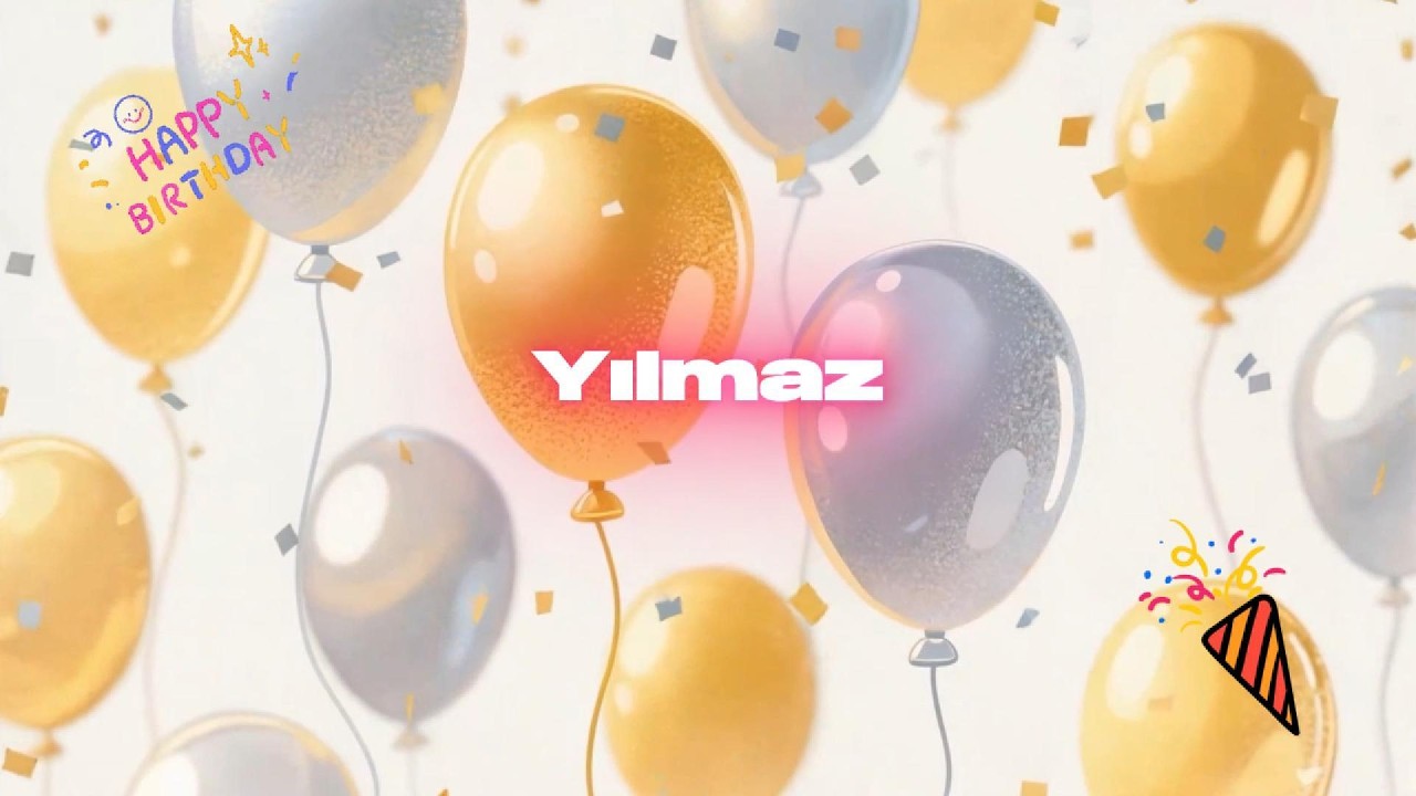 İyi ki doğdun YILMAZ - İsme Özel Doğum Günü Şarkısı