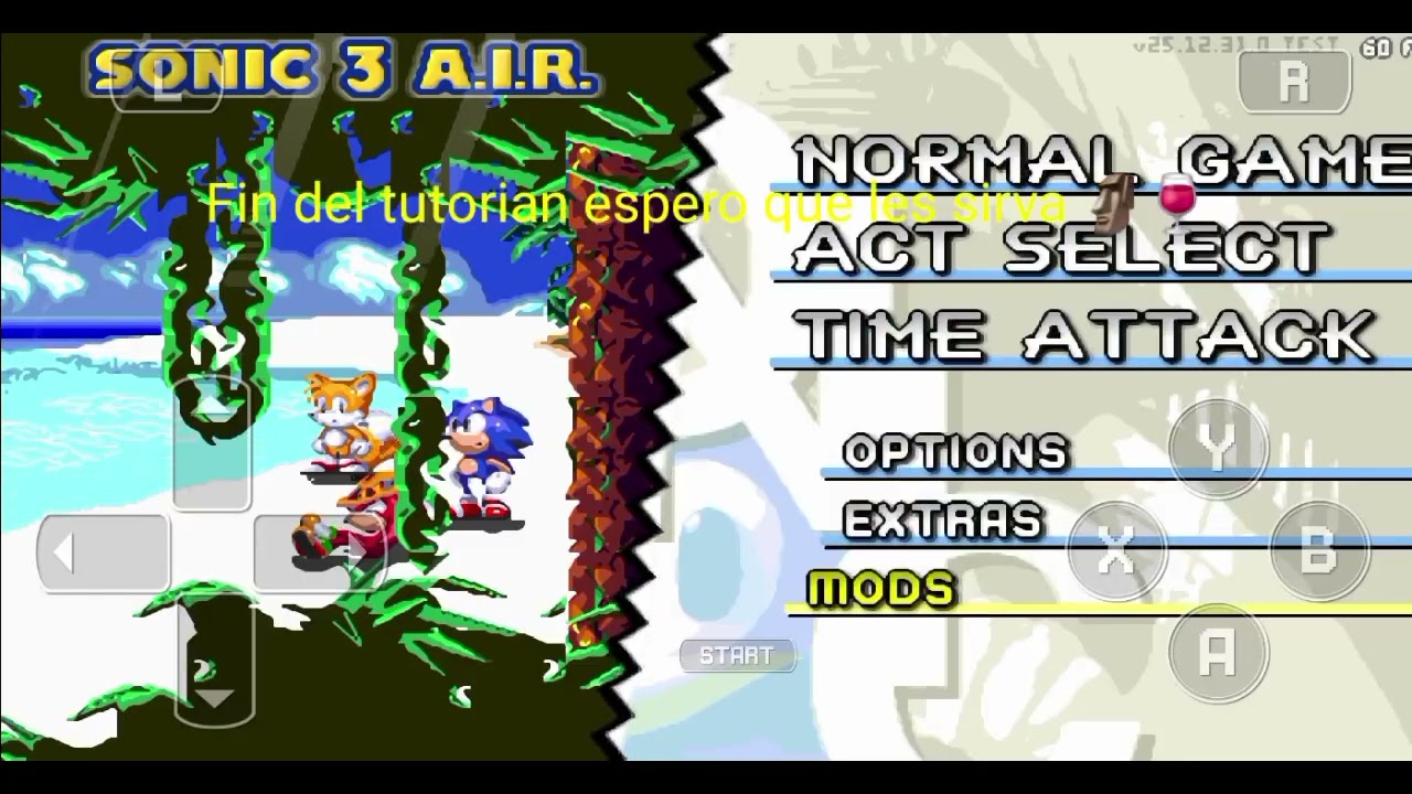 Como instalar mods en Sonic 3 A.I.R