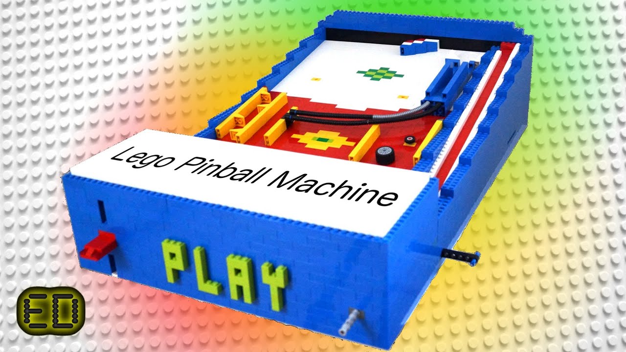 Lego Pinball Machine - V5 [AWESOME]