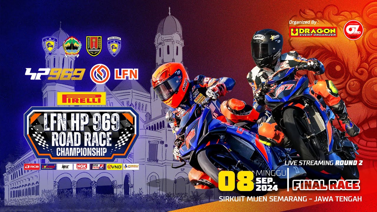 📡 Live Streaming Day 2 | LFN HP69 ROAD RACE CHAMPIONSHIP | Round 2 | Sirkuit  Mijen Semarang