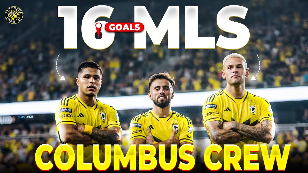 All 16 MLS Goals for Columbus Crew's Cucho Hernandez!