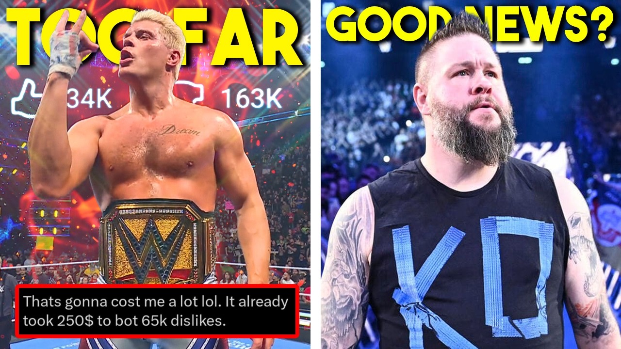 WWE FANS GO TOO FAR...CODY DISLIKES 160K...KEVIN OWENS WWE  RETURN UPDATE...Wrestling News