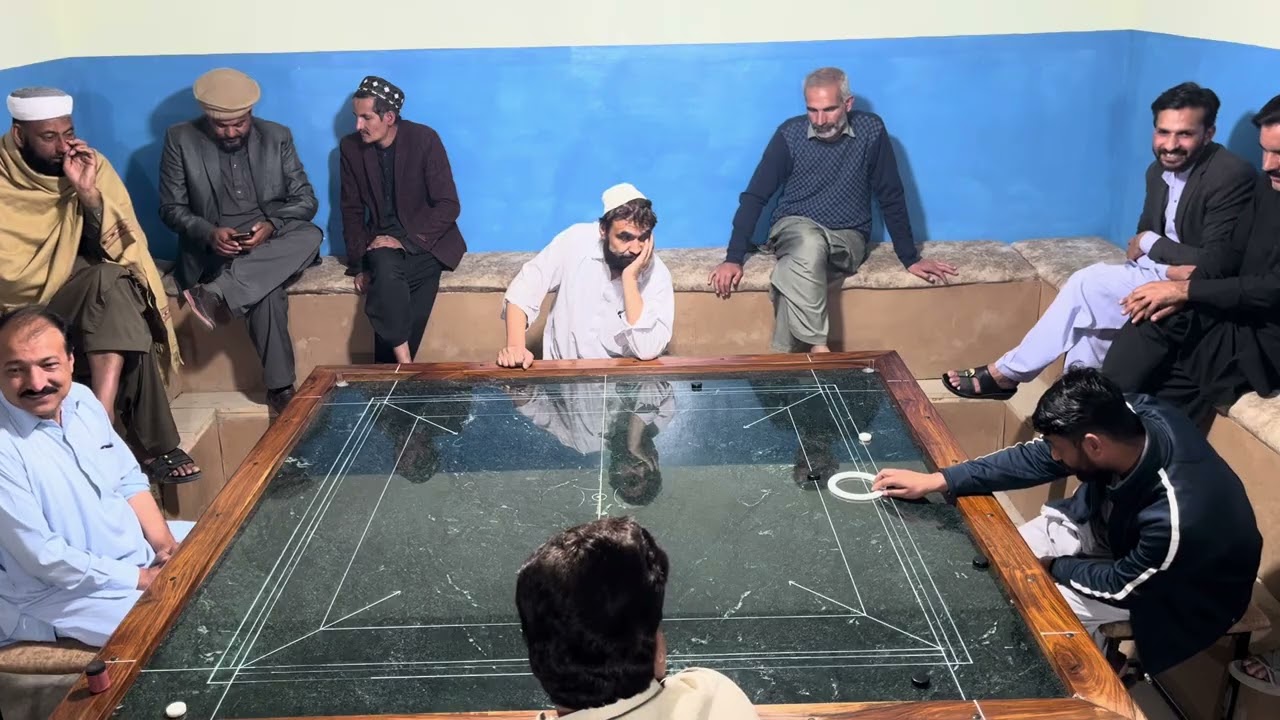 World championship match two big teams 🇺🇸vs🇮🇳 big match ￼￼#carromboard #carrom #