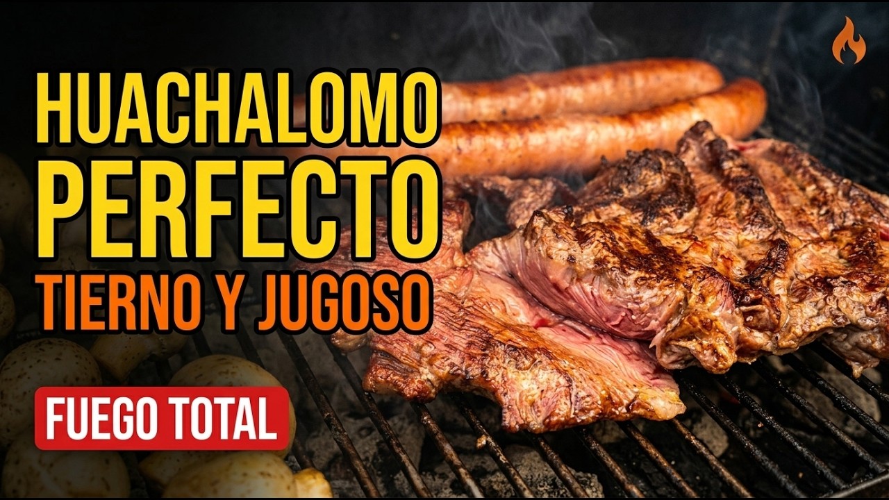 Huachalomo a la parrilla 🔥🍖