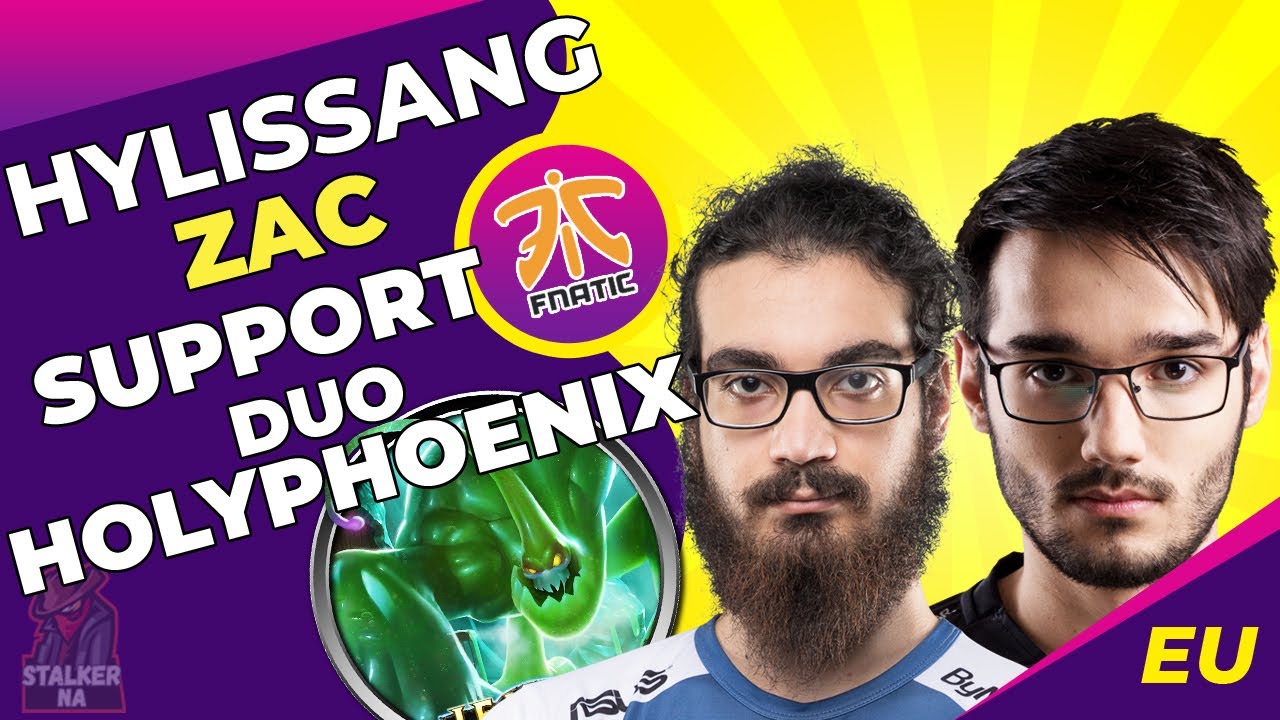 FNC Hylissang + HolyPhoenix Plays Duo Bot - Samira + Zac Support Gameplay | Lose Lane = Win Game