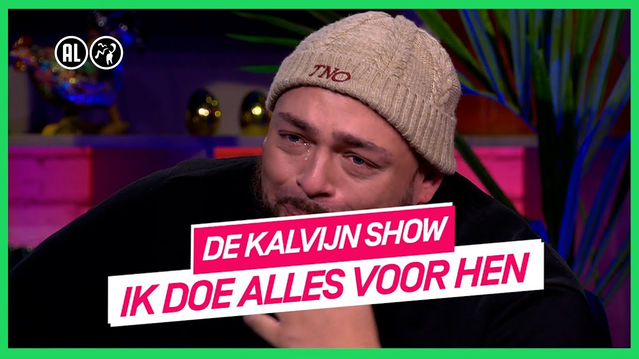 Qucee in tranen door boodschap van kinderen | De Kalvijn Show #1 | NPO 3 TV
