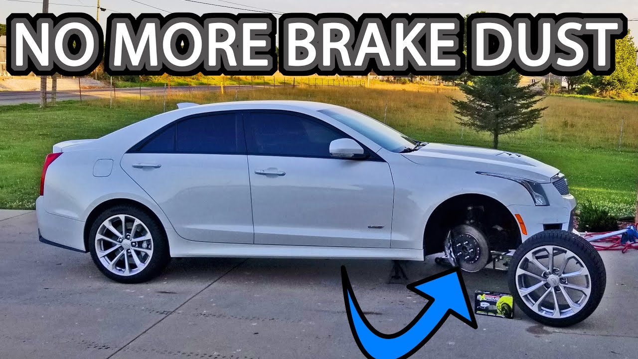 How to Change ATS-V Brakes (No More Brake Dust)