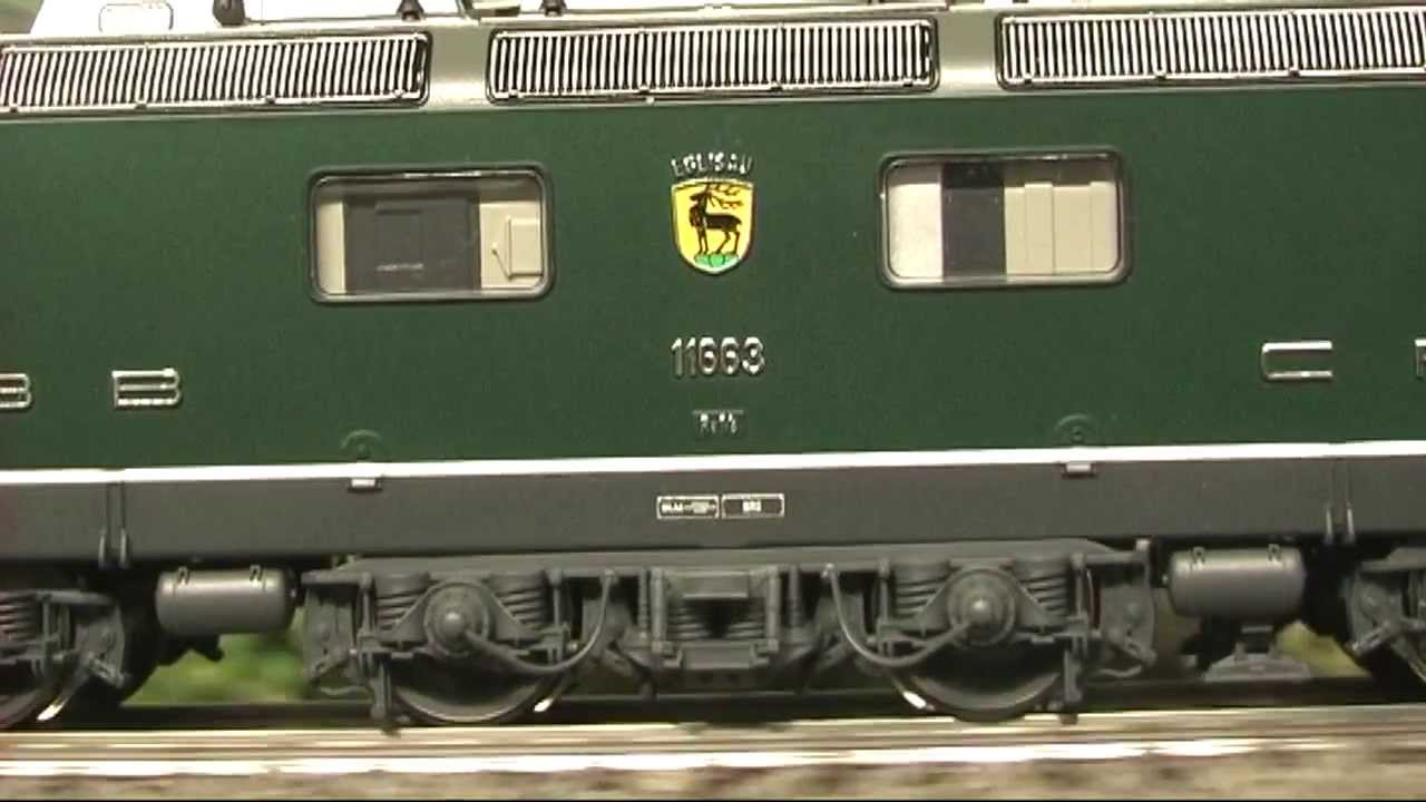 Modellbahn-Neuheiten (414) Roco 72581 Re 6/6 der SBB