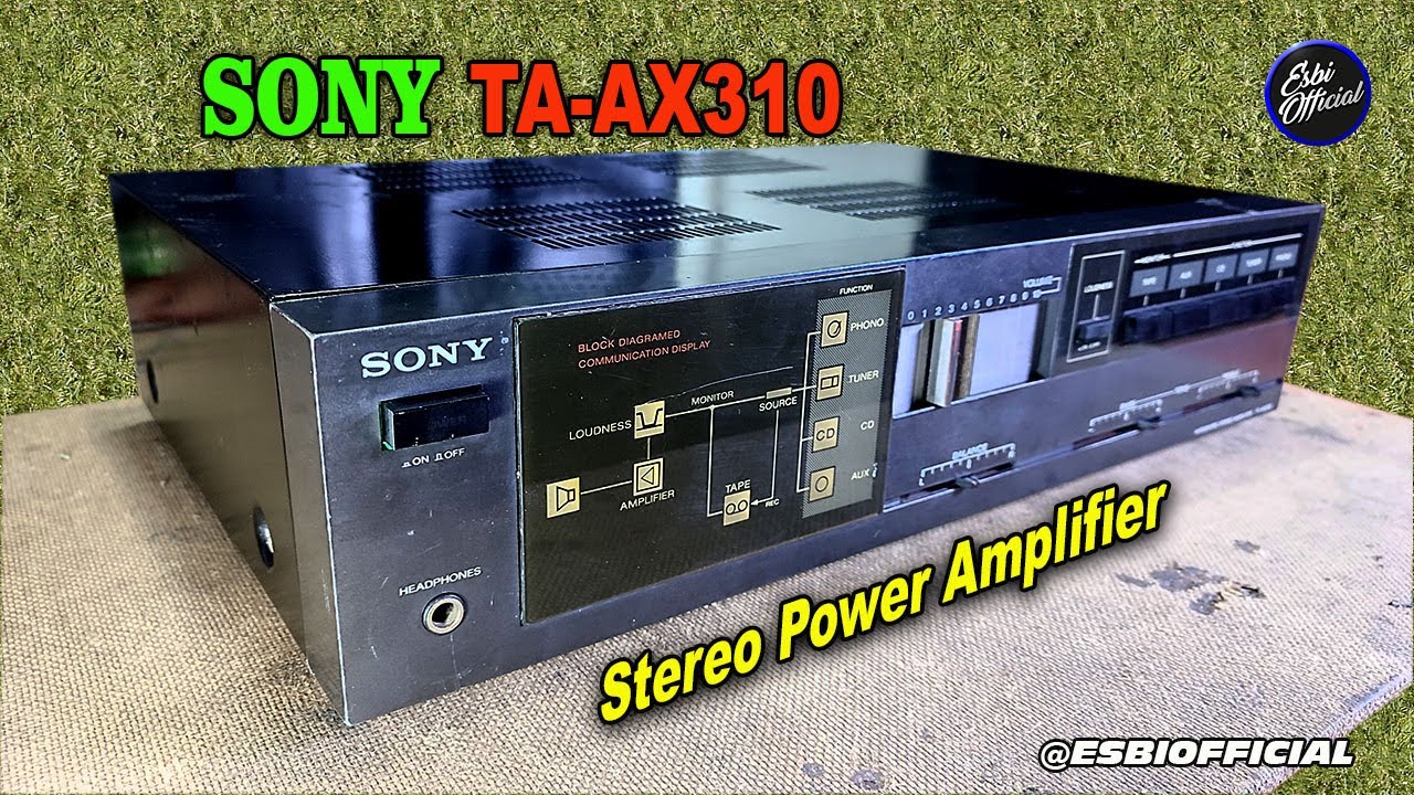 Sony TA-AX310 Аудио усилитель мощности - Ремонт и восстановление