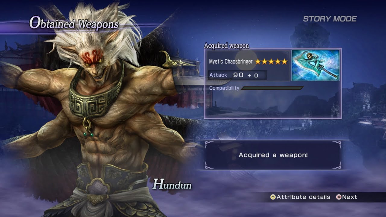 Warriors Orochi 3 Ultimate : Hundun Mystic Weapon (Mystic Chaosbringer) [ซับไทย]