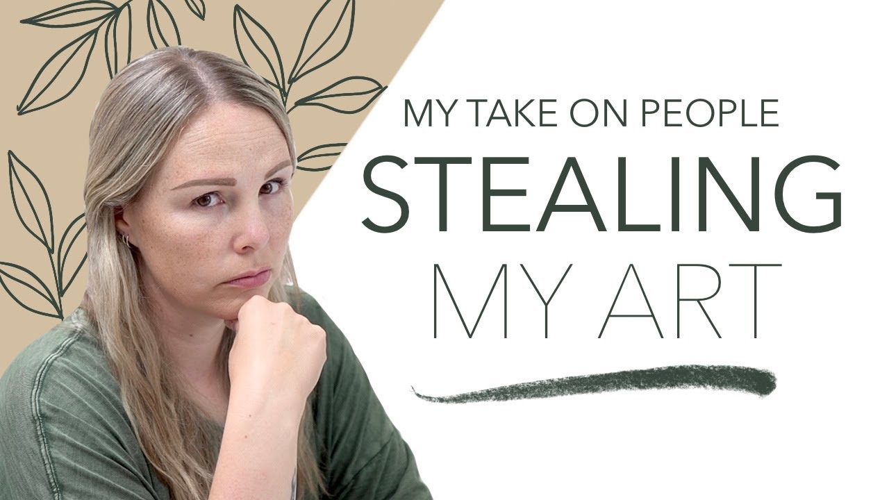 How I Feel About People "STEALING" My Art! (It May Shock You)