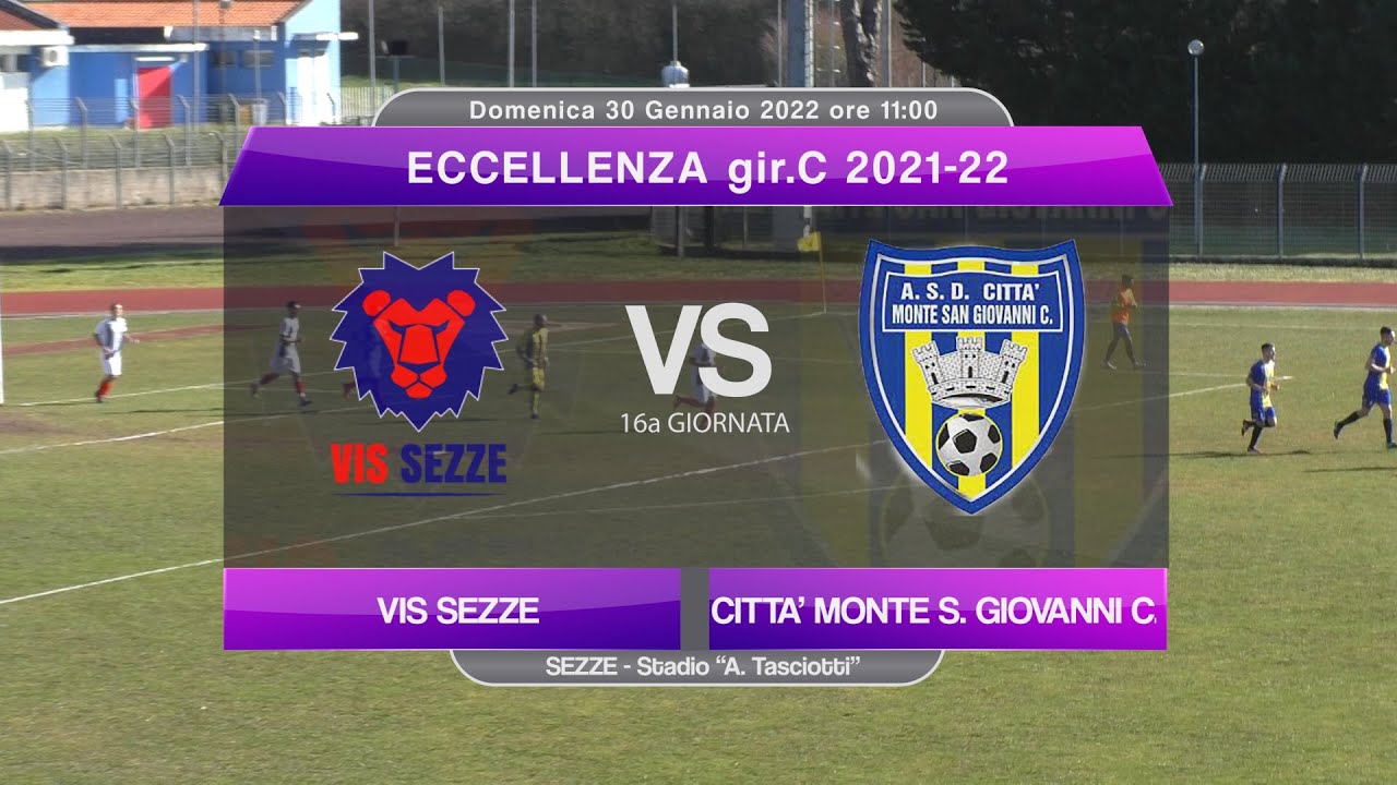 Calcio: Vis Sezze vs Città Monte S. Giovanni Campano - highlights