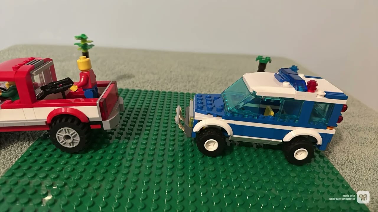 Assassins. Lego police stop motion.