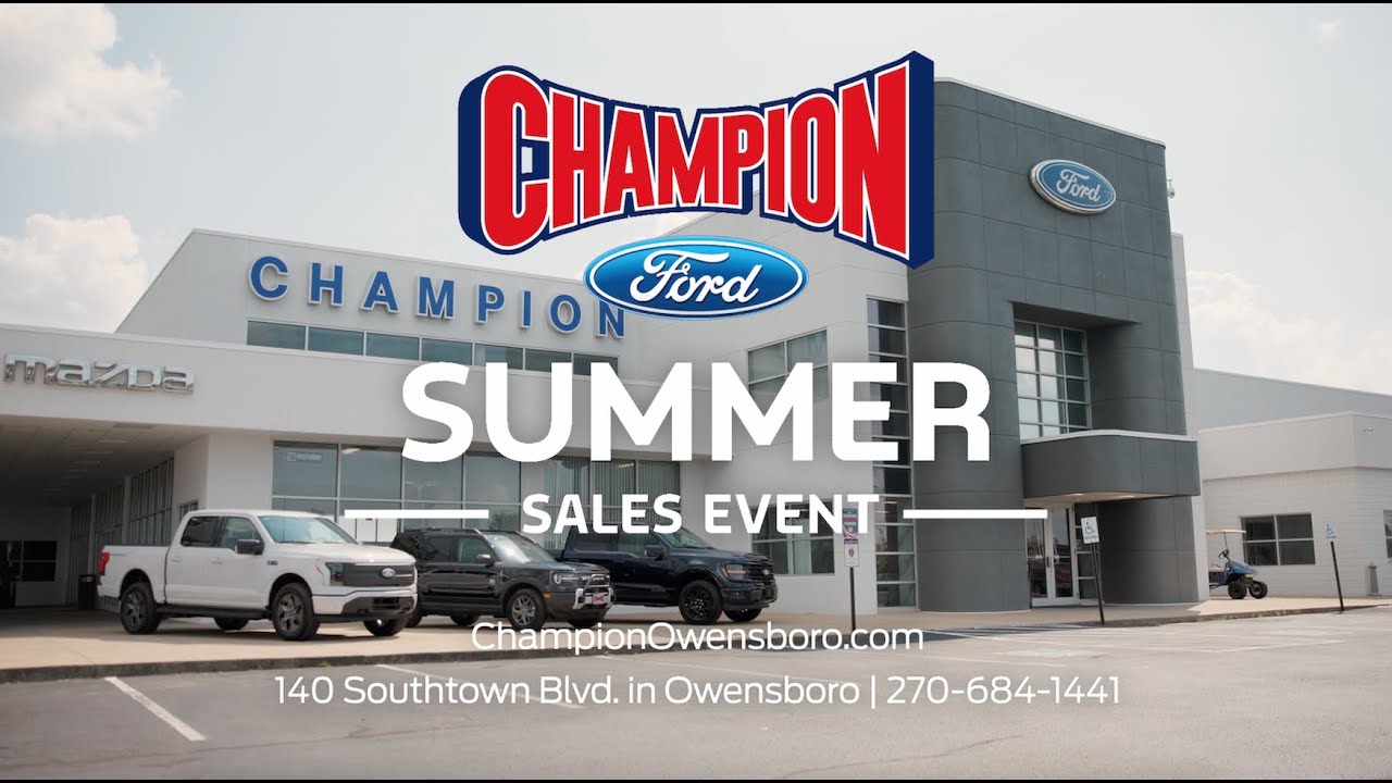 2025 Summer Sales Event | Champion Ford