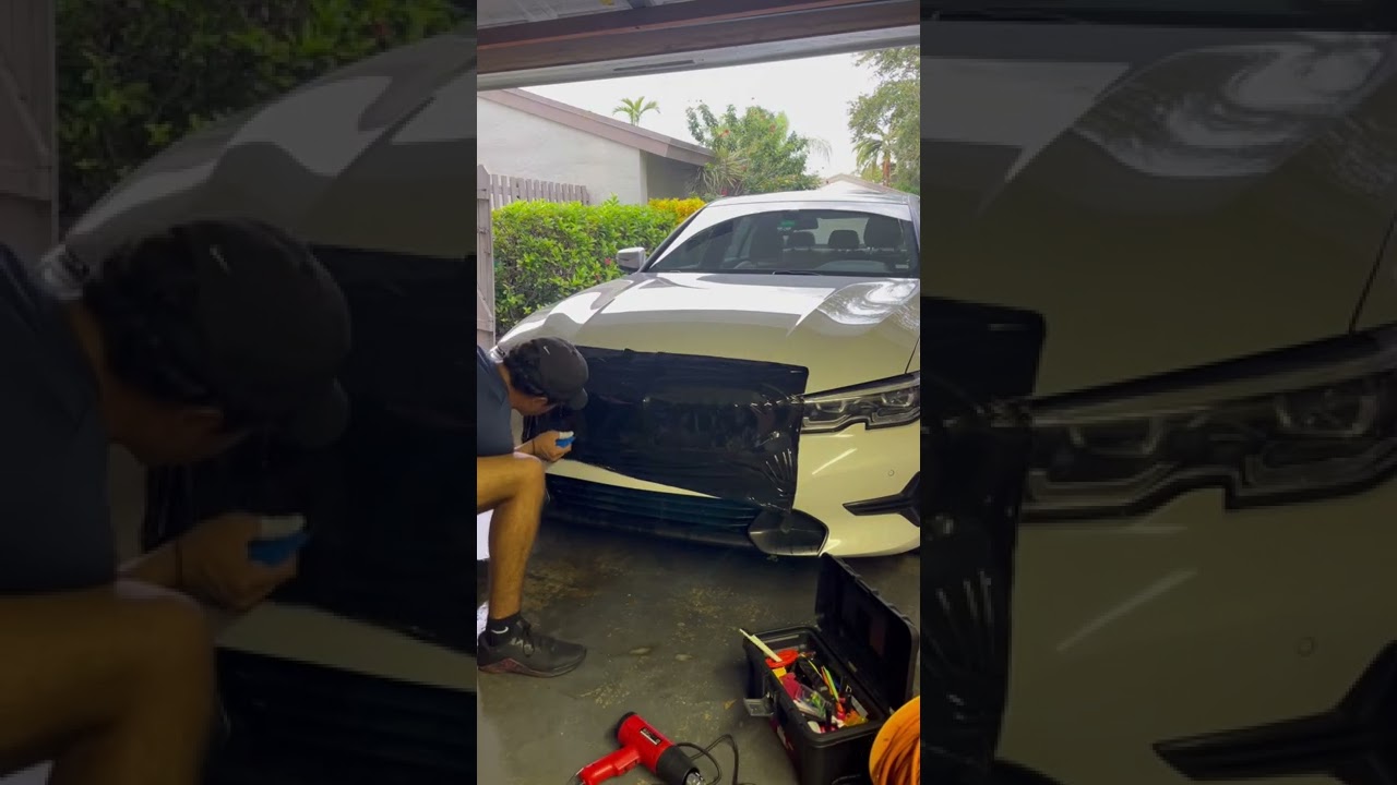 Front grill wrap 