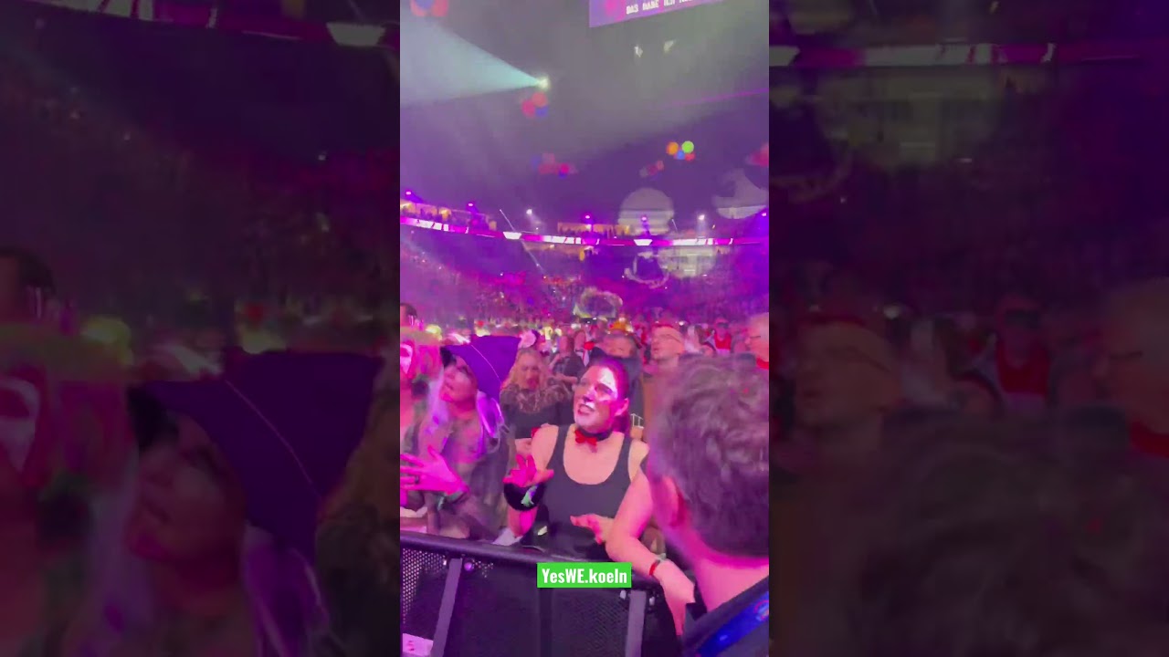 ✌🏽 &bdquo;LEEV MARIE&ldquo; live in der Lachenden K&ouml;lnarena 🥳 #k&ouml;ln #cologne #karneval
