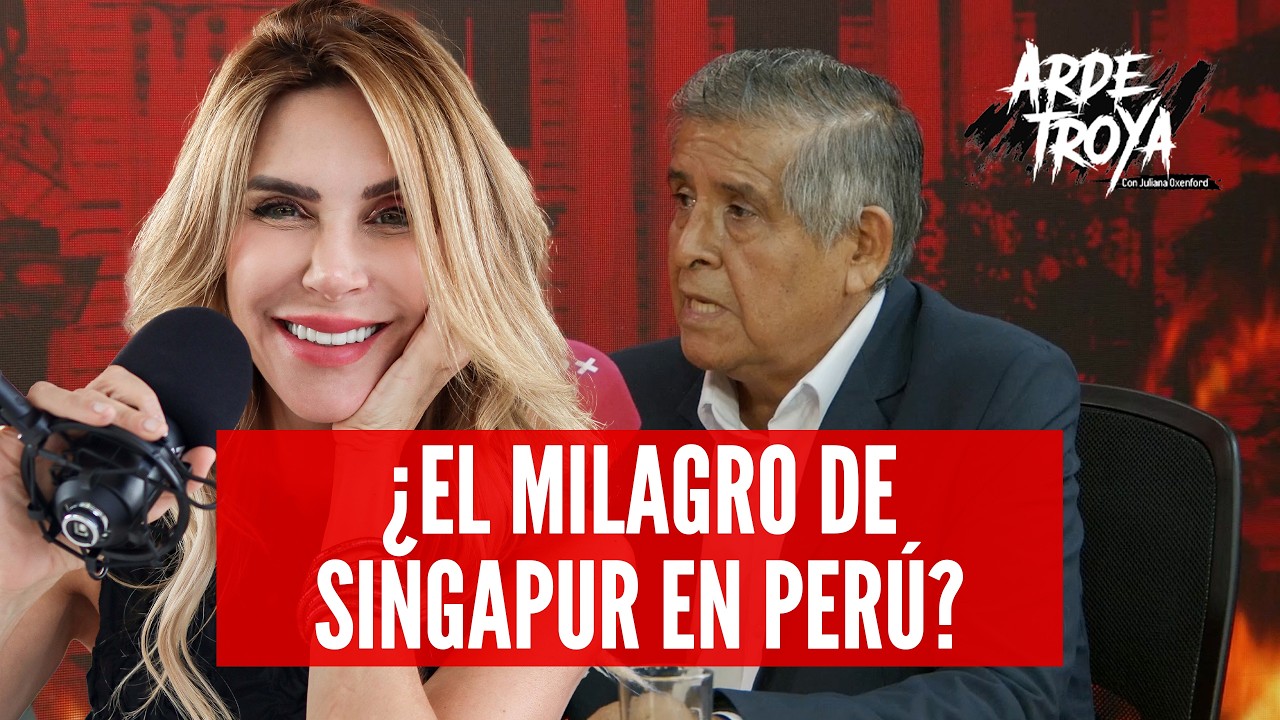 De la Cátedra al Senado: El plan de Alfonso Cerna para replicar el éxito de Singapur #LAHOGUERA