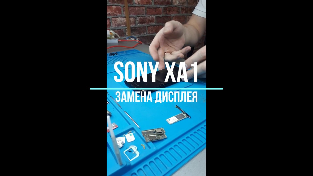 СЕКРЕТ ЗАМЕНЫ ДИСПЛЕЯ SONY XA1 (G3116)