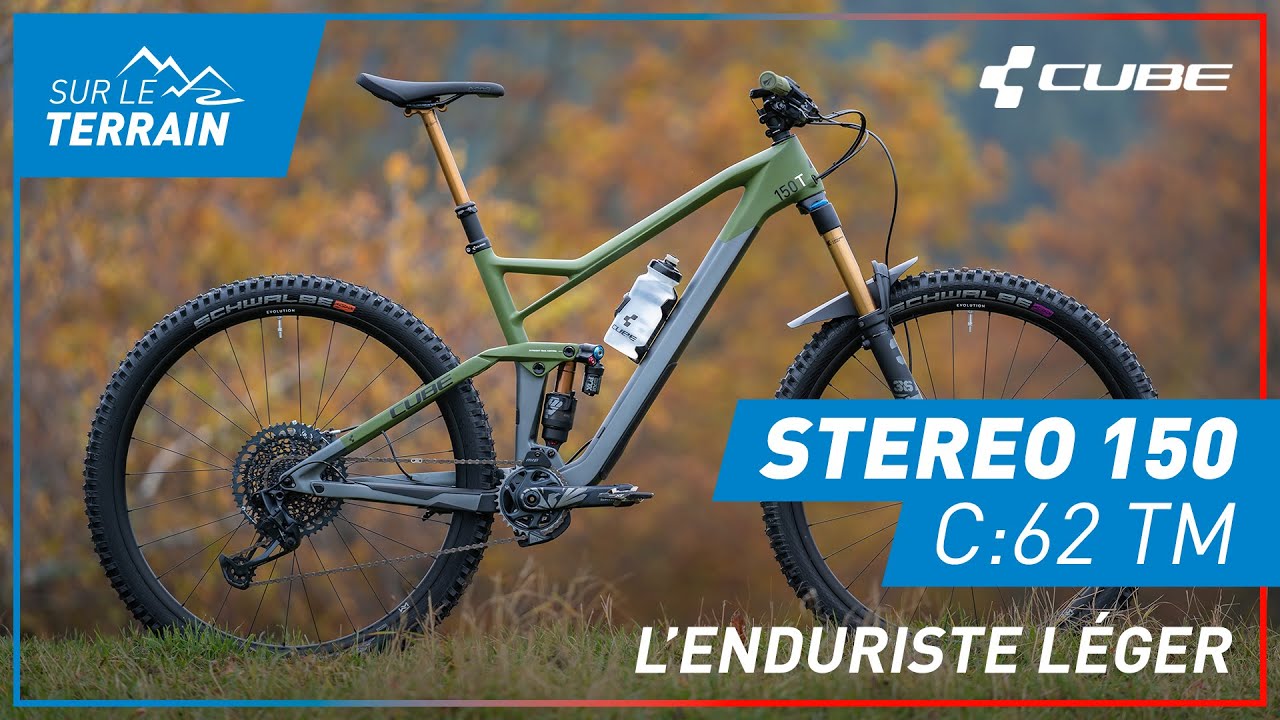 CUBE Stereo 150 C:62 TM 2022 : l'enduriste LÉGER