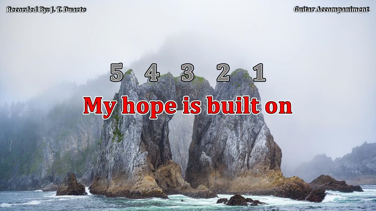 My Hope is Built on Nothing less - Key of F (Guitar Accompaniment)