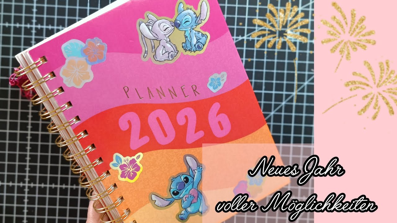 Mein Planer 2026❄️☃️🩷* Einfaches DIY mit Stickern