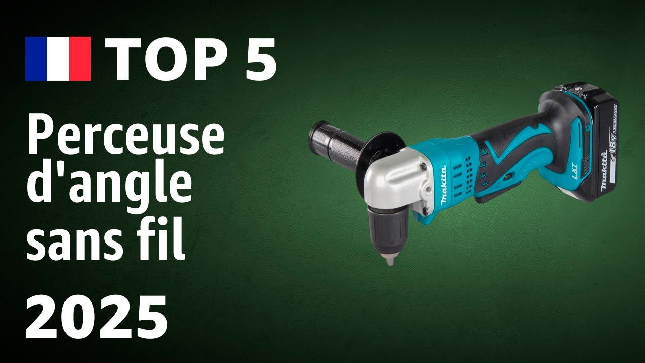 TOP—5. Meilleure perceuse d'angle sans fil. Test & Comparatif 2025
