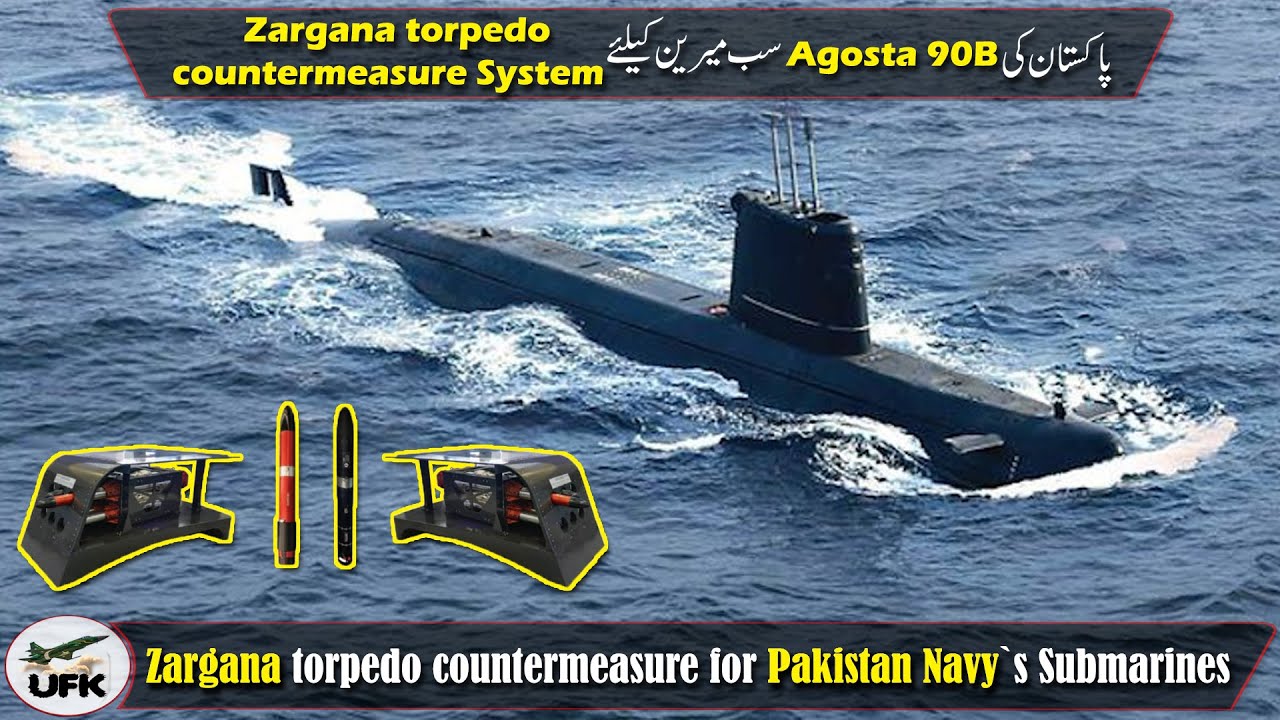 Agosta 90B Mid Life Upgrade. Zargana Torpedo Countermeasure System for Agosta 90B.