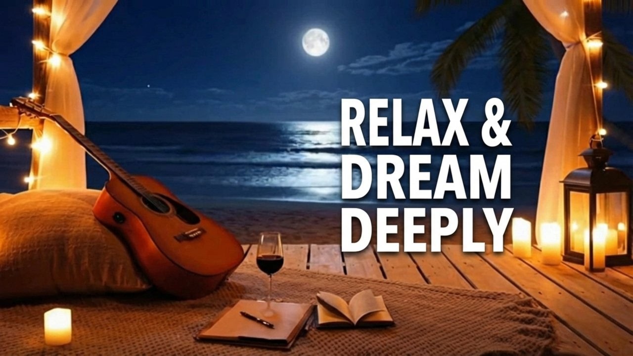 Noches Tranquilas 🌙 Guitarra Romántica Española Para Dormir Profundamente  Música Relajante