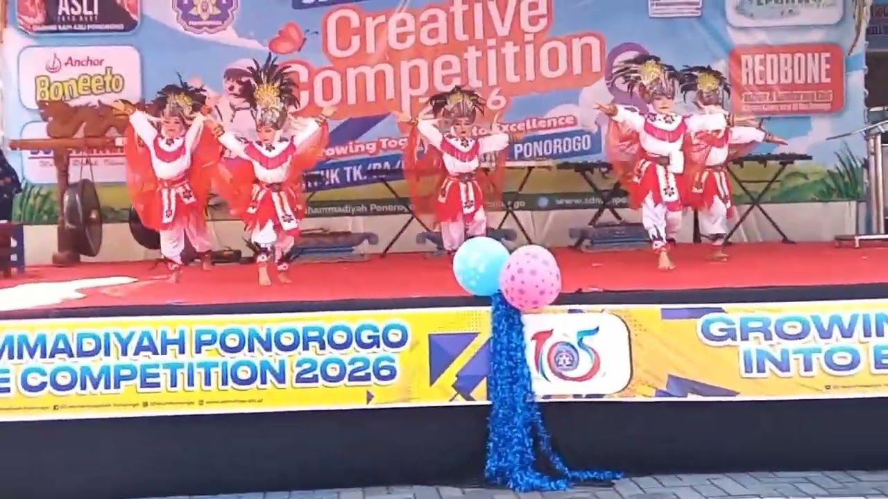 Tari clipir (TK muslimat NU 023 brotonegaran Ponorogo) #senitari #creativecompetition #indonesia