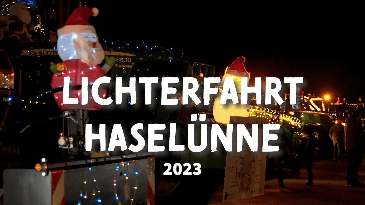 Lichterfahrt Haselünne - 2023 - 🌟
