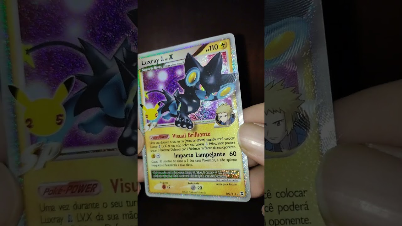 CARD POKEMON TCG LUXRAY GL LV X #pokemon #pokemoncardgame