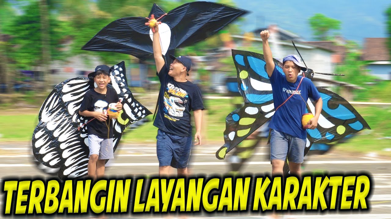 LAYANGAN KARAKTER DITDIM DAN AYAH!! ENDINGNYA GAK NYANGKA ASIK BANGET..
