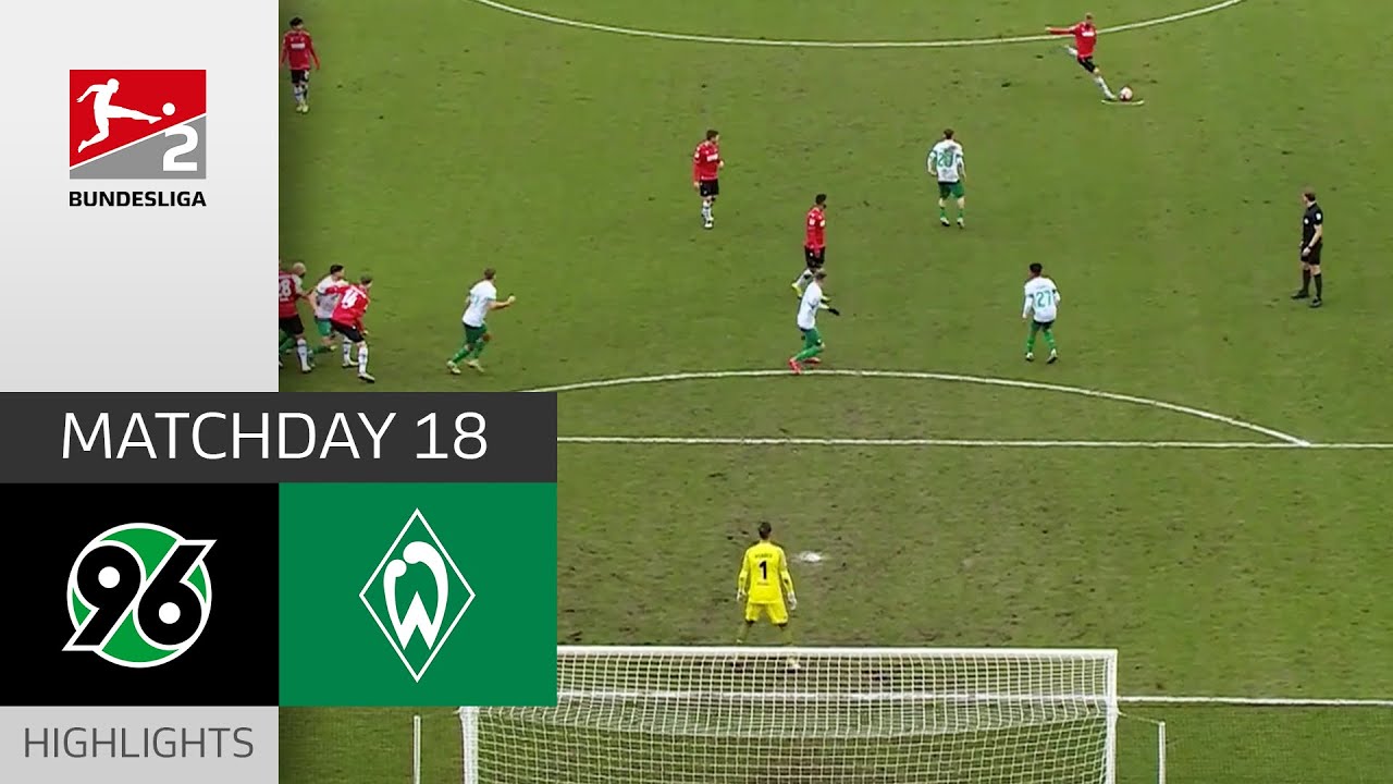 Incredible Free-Kick Goal | Hannover 96 - SV Werder Bremen 1-4 | Highlights | MD 18 &ndash;  Bundesliga 2