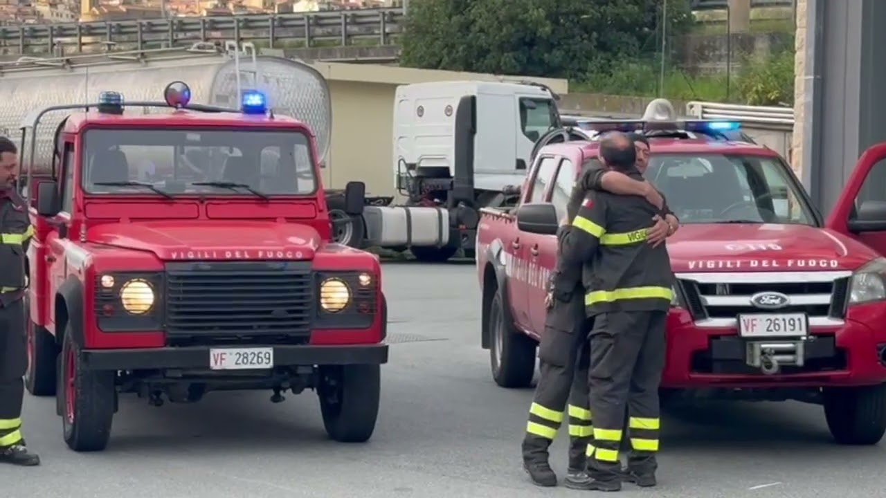 Ventimiglia, in pensione il capo distaccamento dei vigili del fuoco Lorenzo Gino