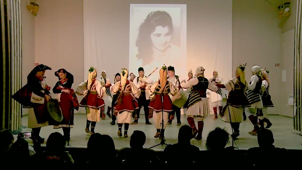 Концерт на Одделот за етнокореологија на Музичката академија, ментор, проф. Владимир Јаневски