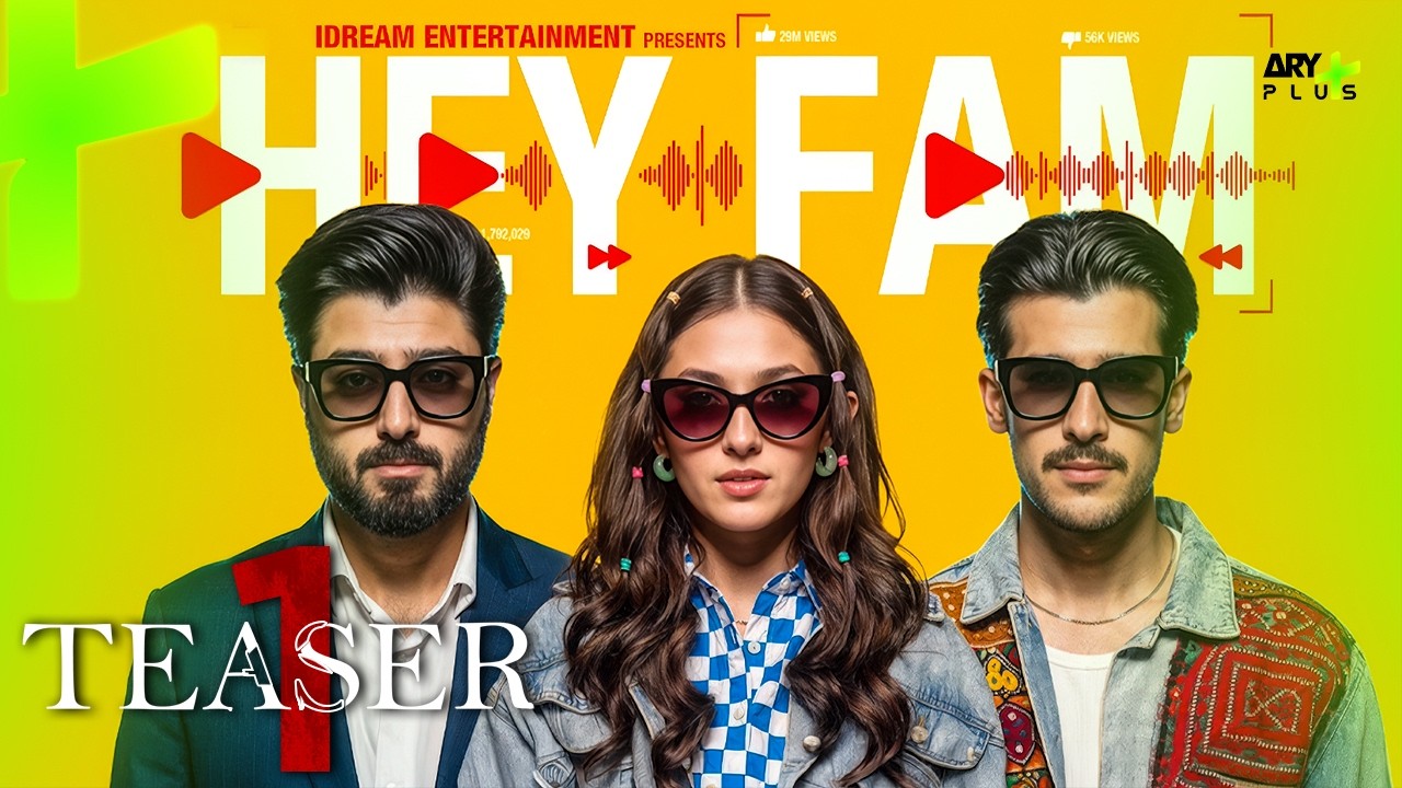 TEASER 1 - HEY FAM | COMING SOON | DUA ZAHRA | ARY Plus