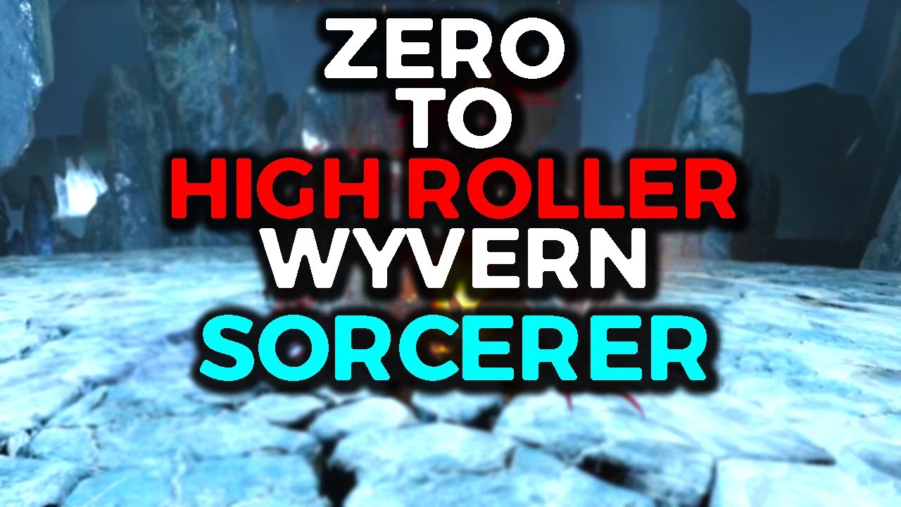ZERO TO HIGH ROLLER WYVERN SORCERER (NO TRADE) - Dark and Darker Gameplay