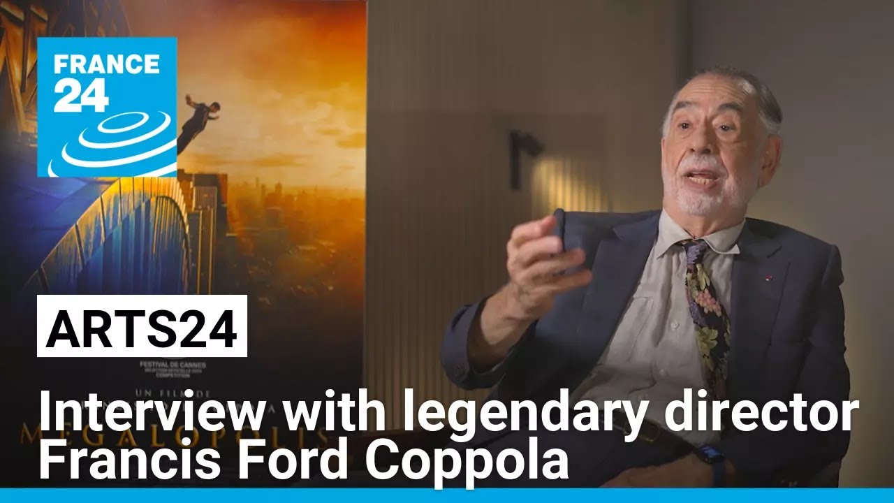 'Megalopolis' director Francis Ford Coppola: 'Death is like an electric toothbrush' • FRANCE 24