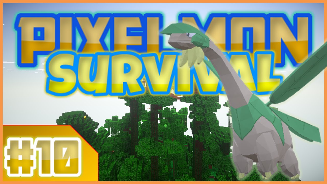 Pixelmon (3.3.4) Survival Chapter 10 ► Amazing Jungle Base!