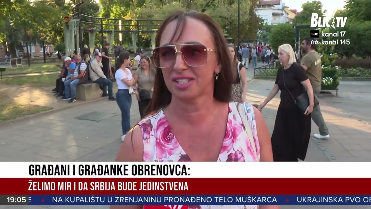 “Očekujemo da Srbije bude jedinstvena” Obrenovac organizovao proteste