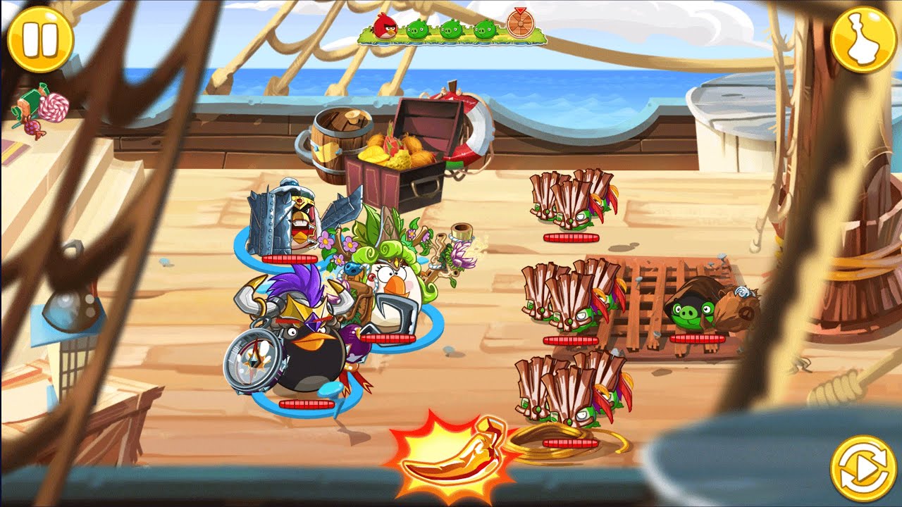 angry birds epic livestream (cave 28 Outlaw's Outpost mod playthrough)
