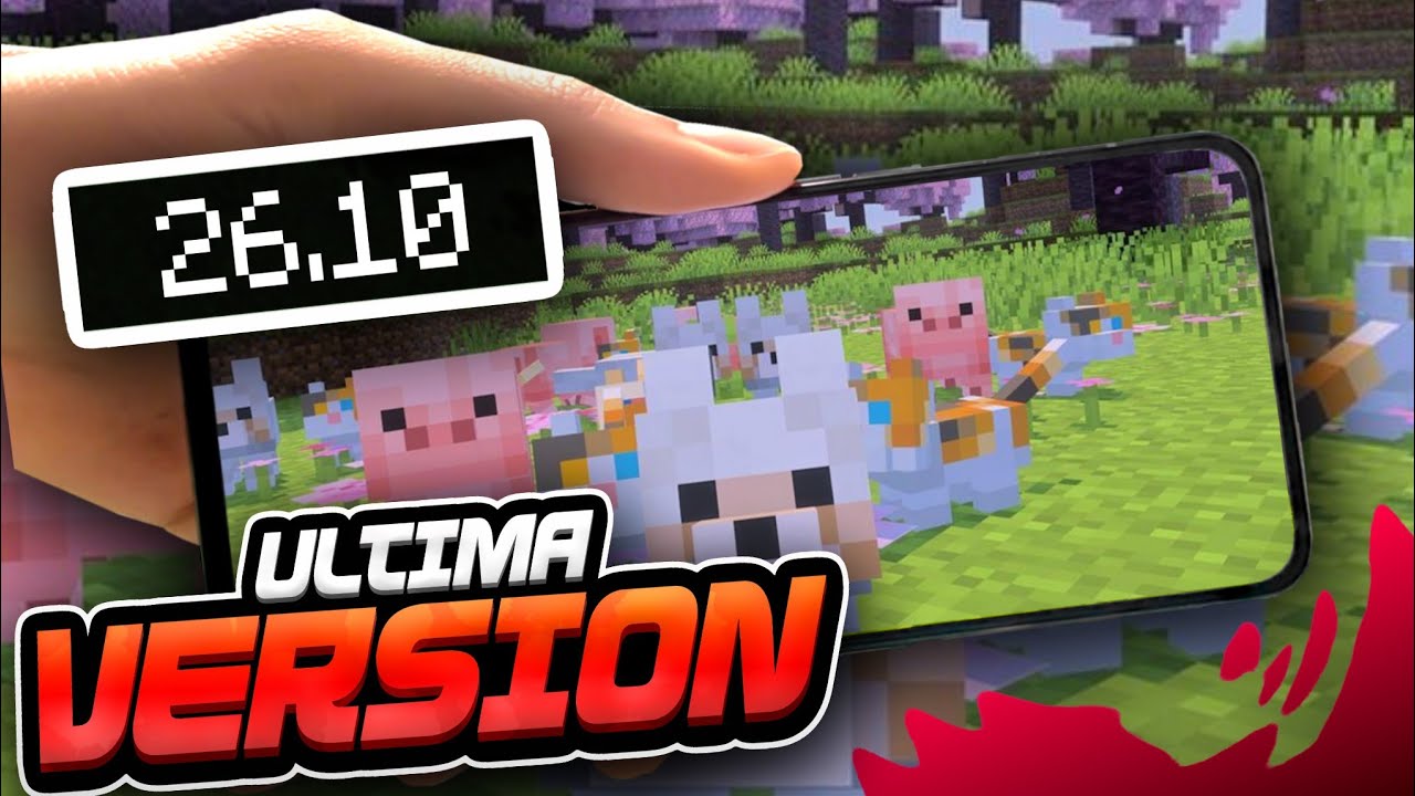 MINECRAFT 1.26.10 (Baby Mobs) (Features and New Features)
