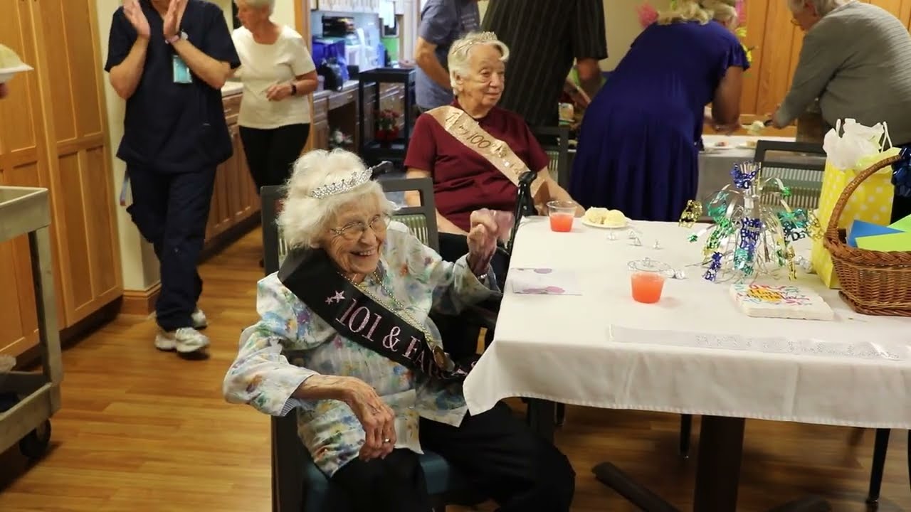 Three Pillars Senior living Communities 2025 Centenarian Party