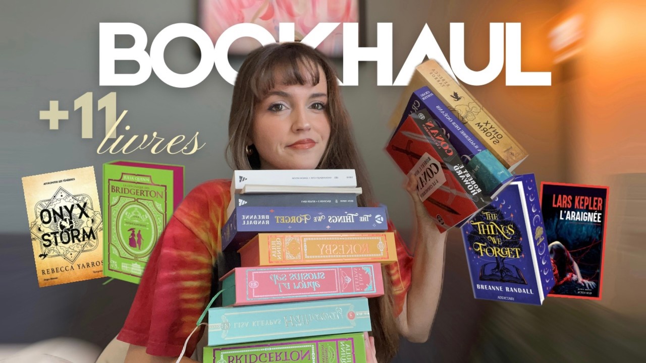 TOUS MES NOUVEAUX LIVRES | Book haul
