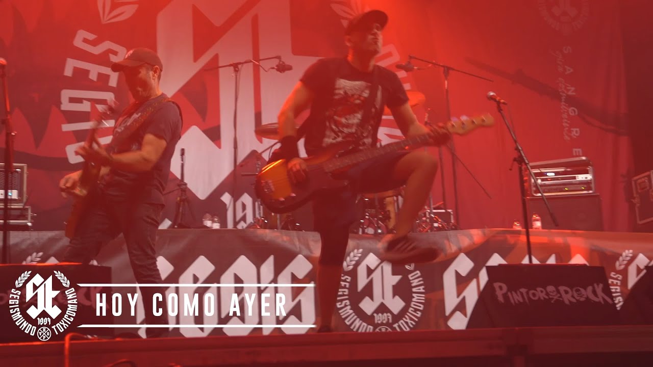 SEGISMUNDO TOXICÓMANO - Hoy como ayer (Directo PintorRock 2022)