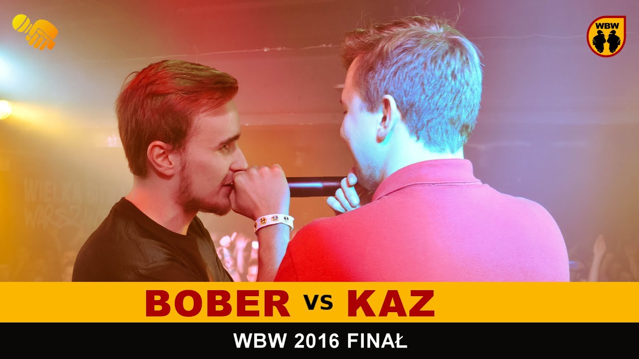 Bober 🆚 Kaz 🎤 WBW 2016 Finał (freestyle rap battle)