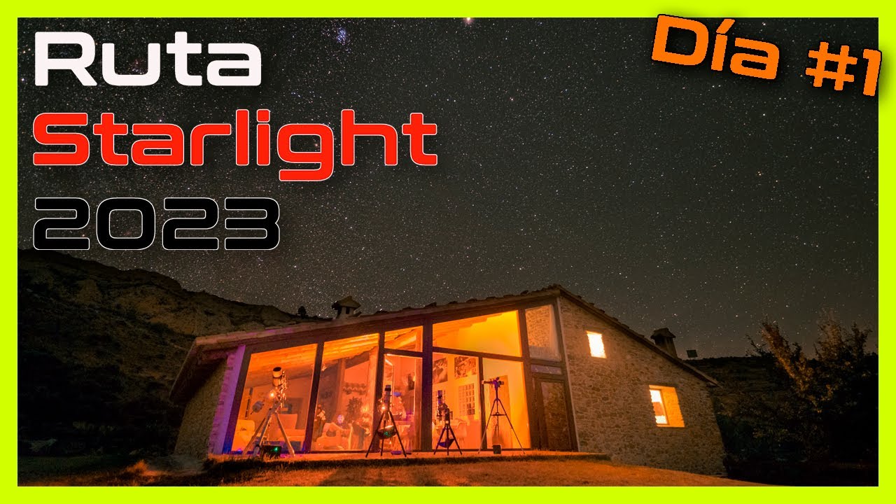 👉RUTA STARLIGHT 2023 | Día 1 | Masía El Cabrero y Hotel rural Molino Alto de Aliaga | 🔭🏡