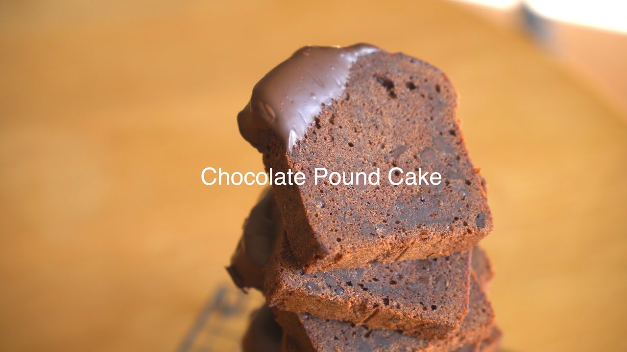 【バレンタイン💖】濃厚チョコパウンドケーキ